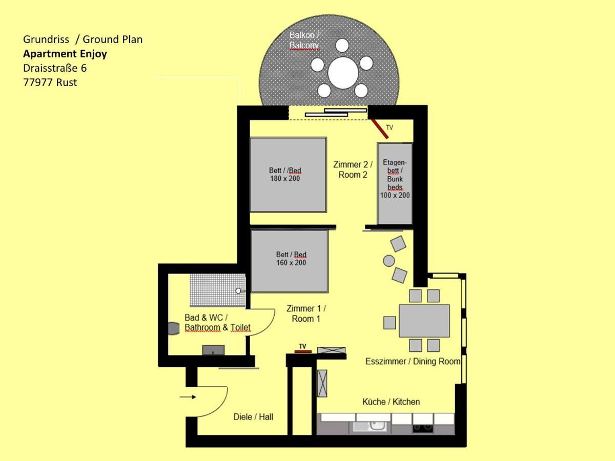 Apartment Enjoy Rust Zewnętrze zdjęcie